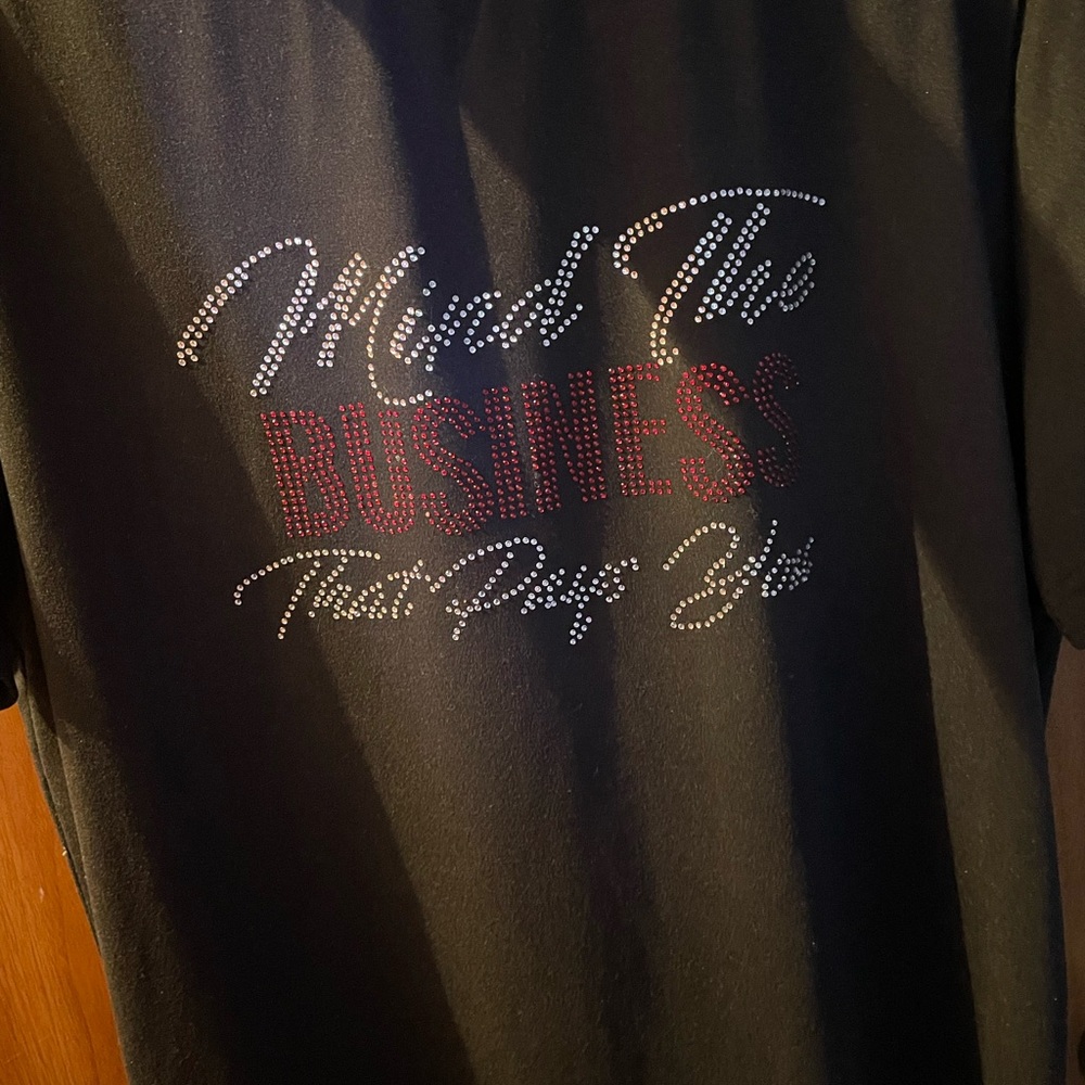 Black Graphic Men's Shirt